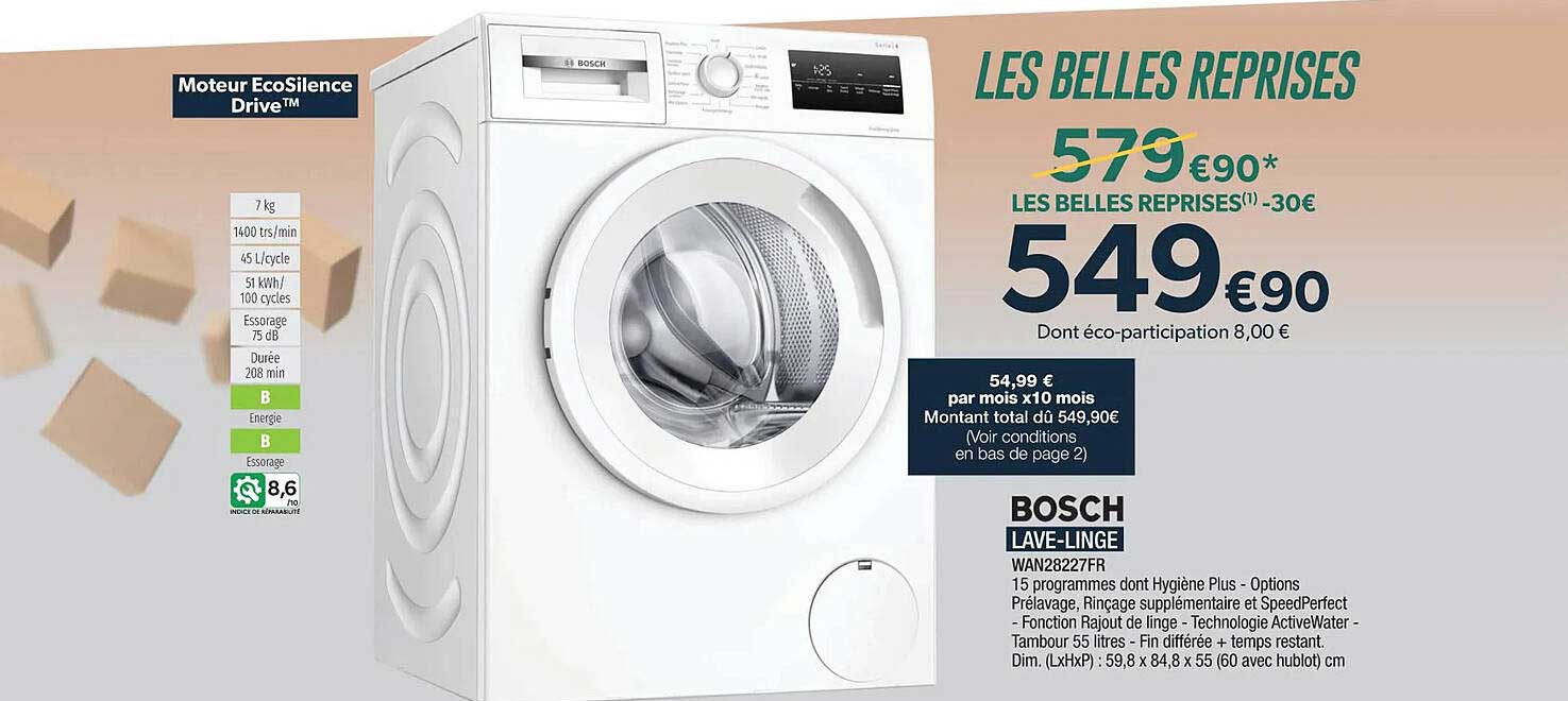 lave-linge bosch