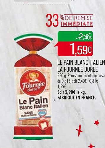 le pain blanc italien la fournée dorée