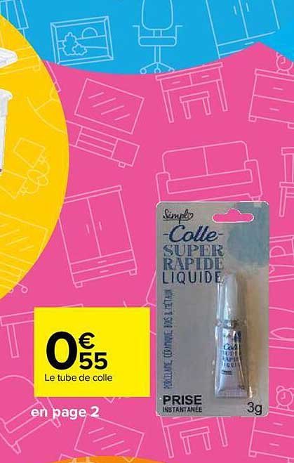Le Tube De Colle Simpl