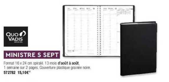 ministre s sept quo vadis
