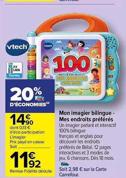 mon imagier bilingue - mes endroits préférés