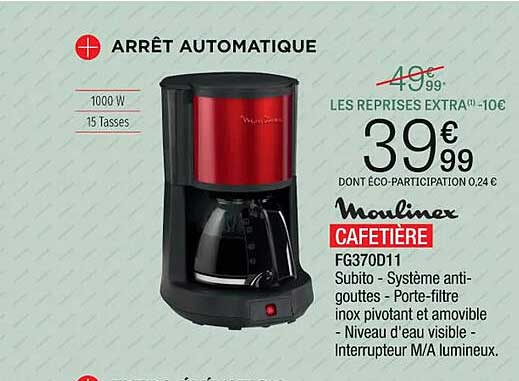Moulinex Cafetière