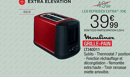 moulinex grille-pain