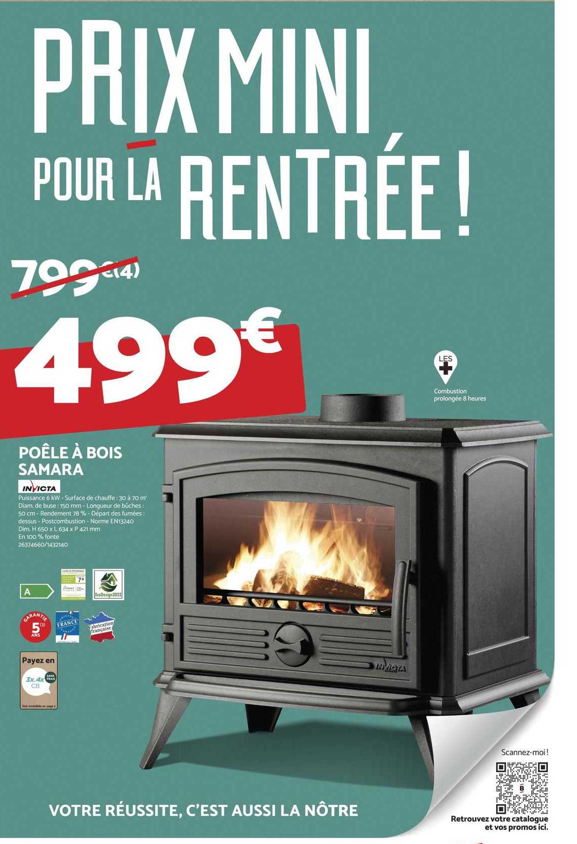 Poêle à Bois Samara