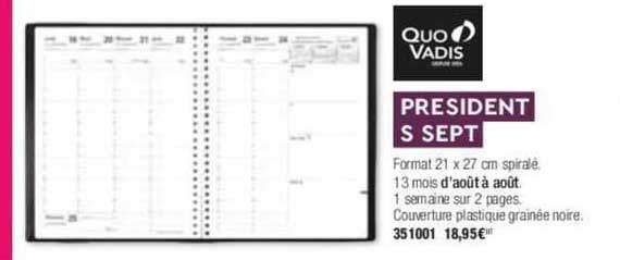 president s sept quo vadis