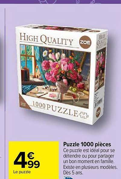 Puzzle 1000 Pièces