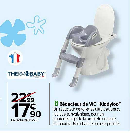 réducteur de wc "kiddyloo" thermo baby