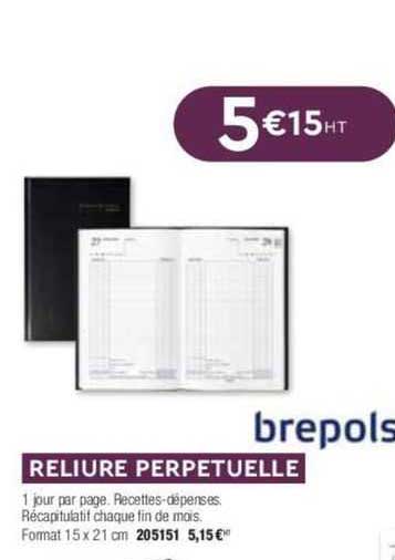 réliure perpetuelle brepols