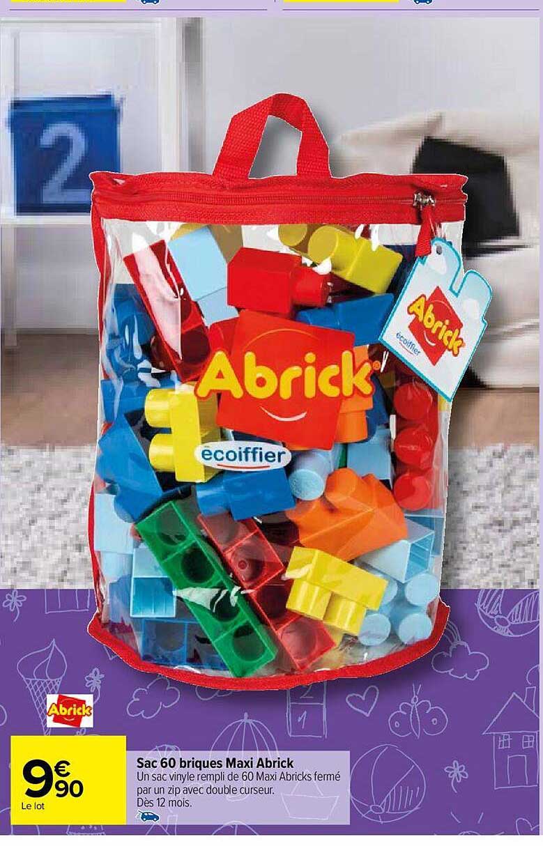 sac 60 briques maxi abrick
