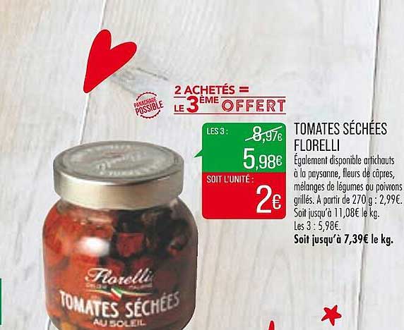 Tomates Séchées Florelli