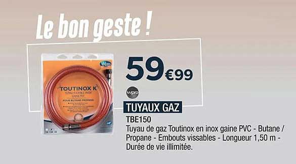 tuyaux gaz