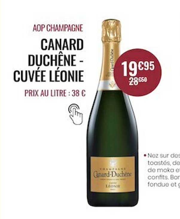 aop champagne canard duchêne - cuvée léonie