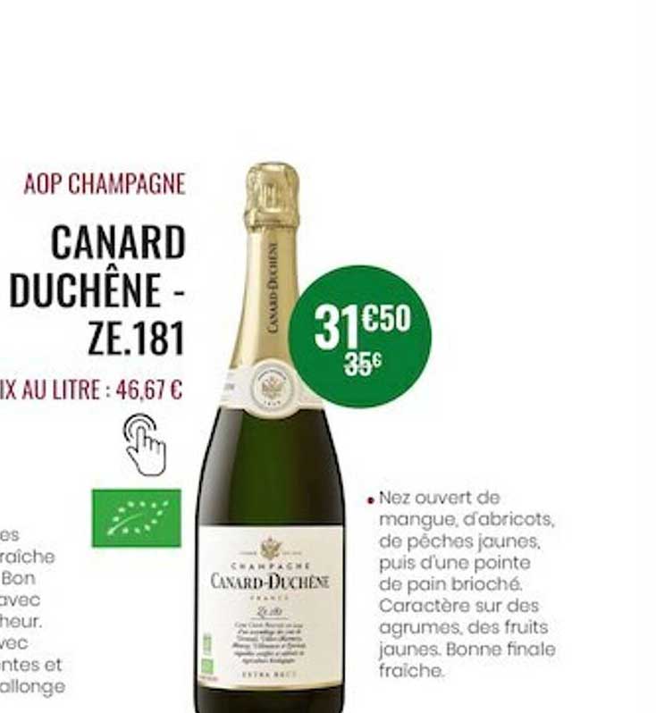 aop champagne canard duchêne - ze.181