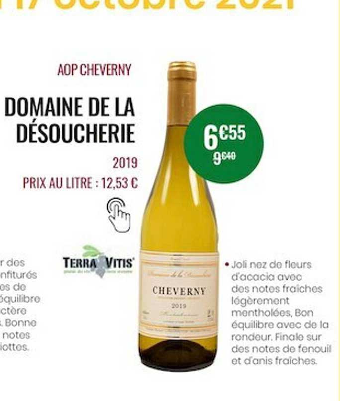 aop cheverny domaine de la désoucherie 2019