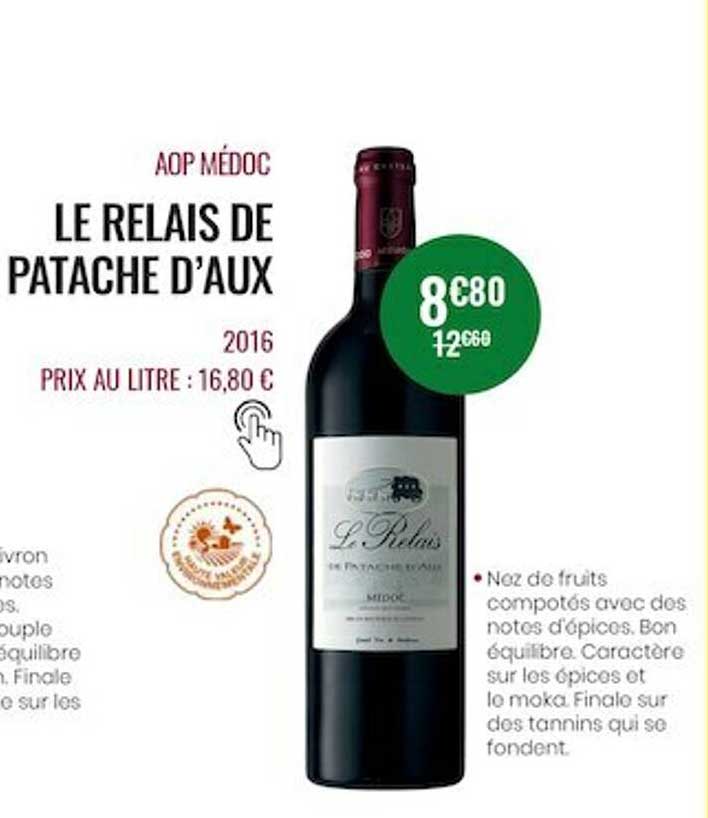aop médoc le relais de patache d'aux 2016