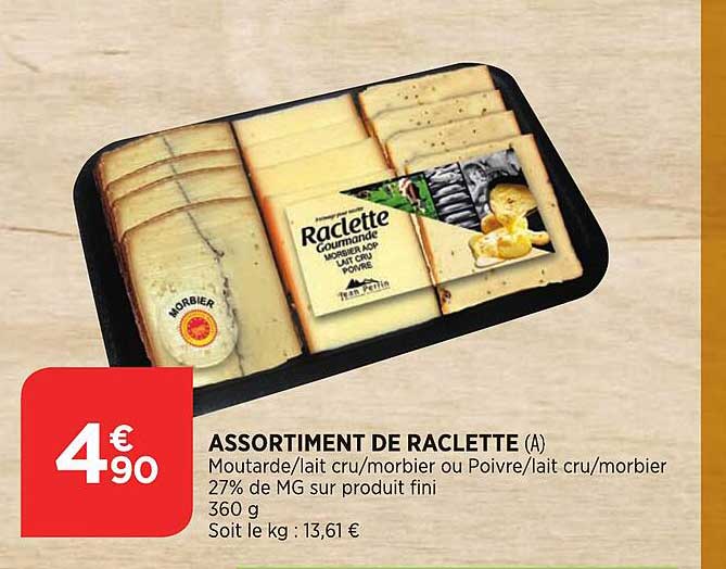 Assortiment De Raclette