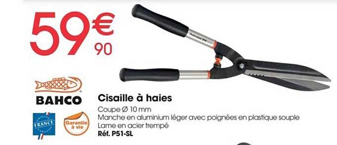 Cisaille à Haies Bahco