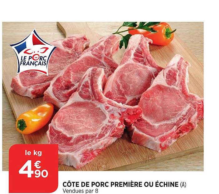 Côte De Porc Première Ou échine