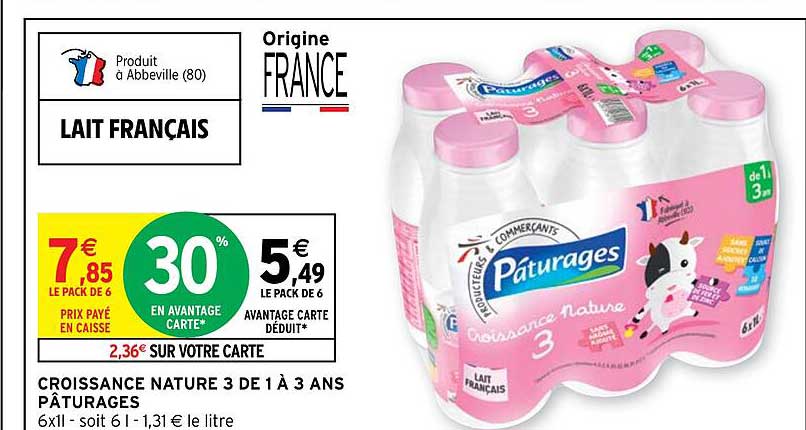 croissance nature 3 de 1 à 3 ans pâturages