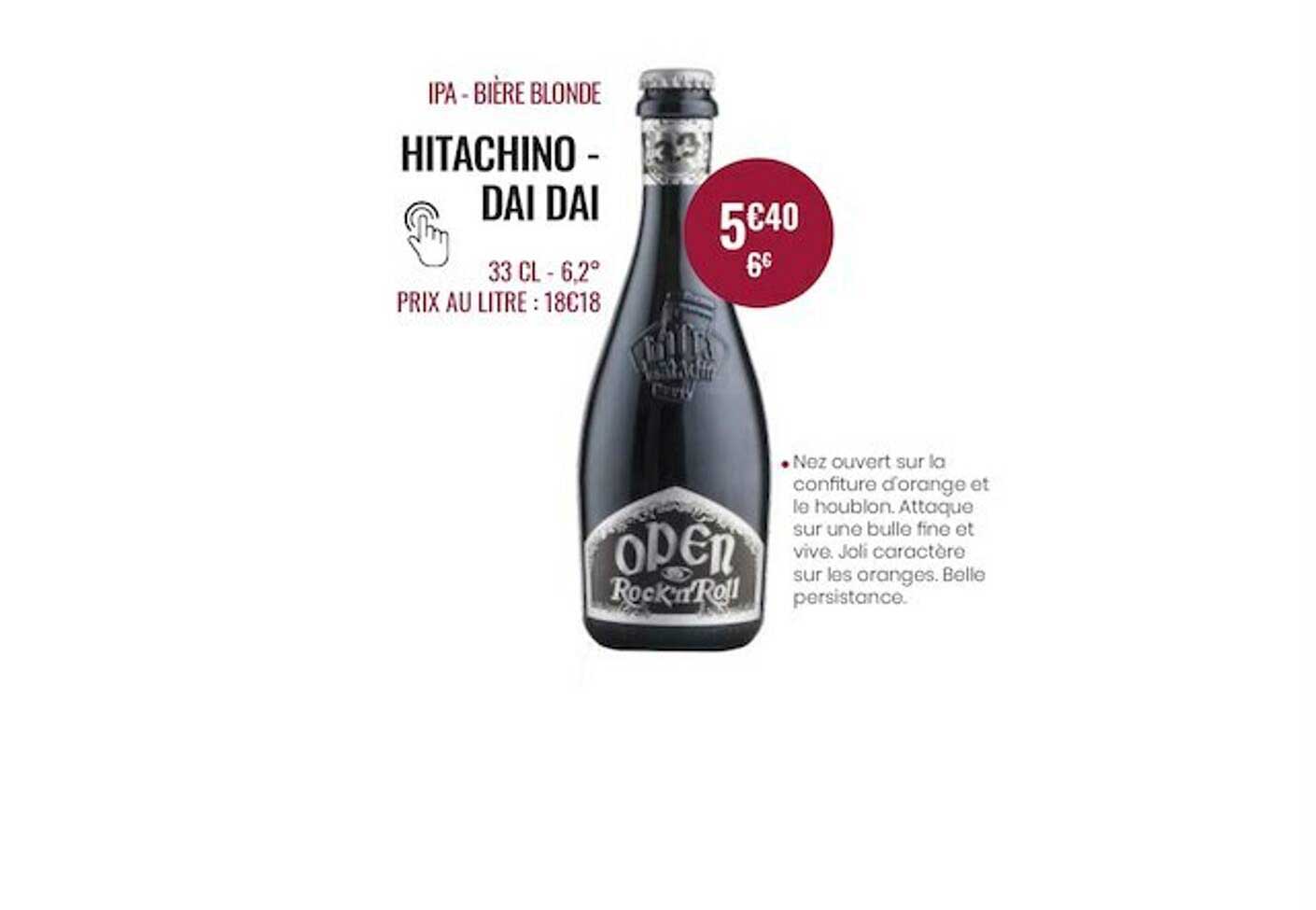 ipa - bière blonde hitachino - dai dai