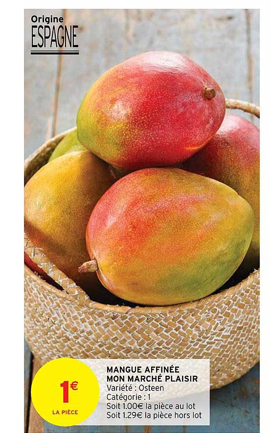 mangue affinée mon marché plaisir