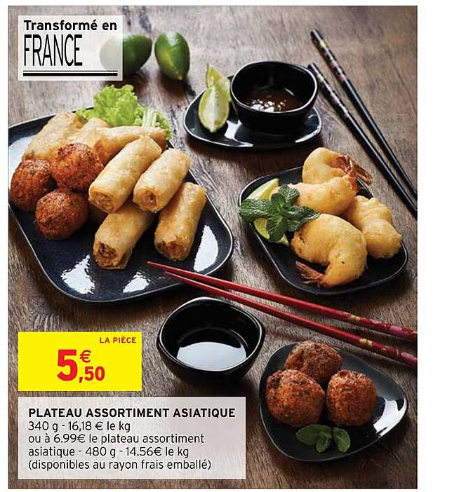 Plateau Assortiment Asiatique