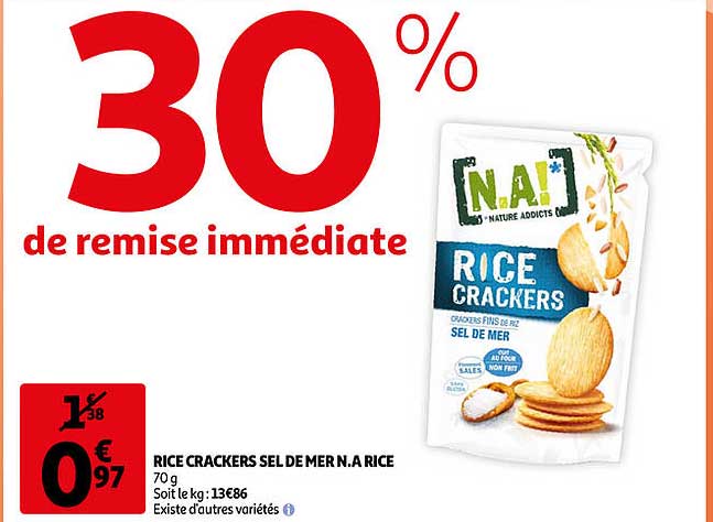 rice crackers sel de mer n.a. rice