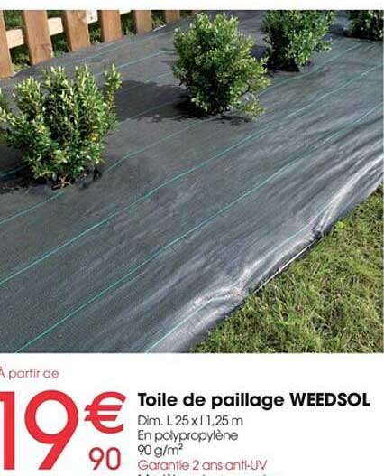 Toile De Paillage Weedsol