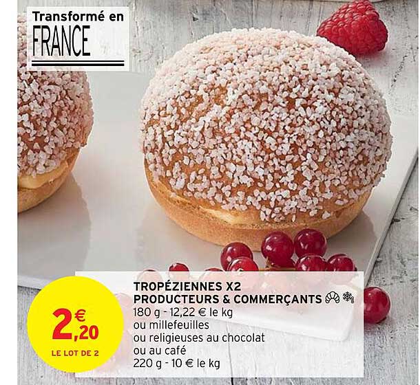 tropéziennes x2 producteurs & commerçants