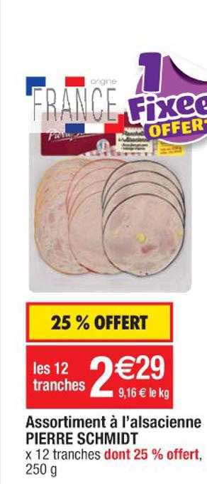 assortiment à l'alsacienne pierre schmidt