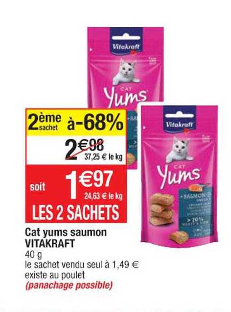 cat yums saumon vitakraft