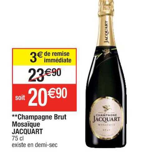 Champagne Brut Mosaïque Jacquart