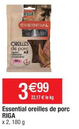 Essential Oreilles De Porc Riga