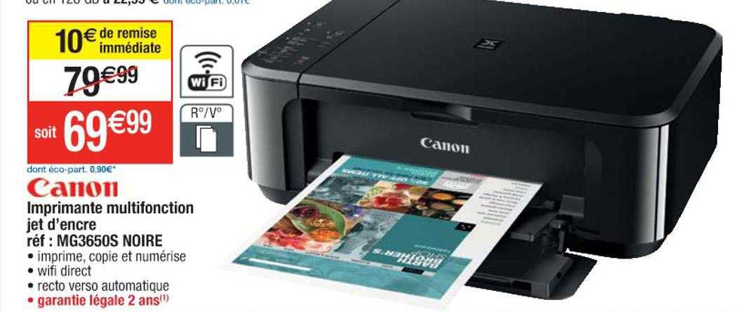 imprimante multifonction jet d'encre canon