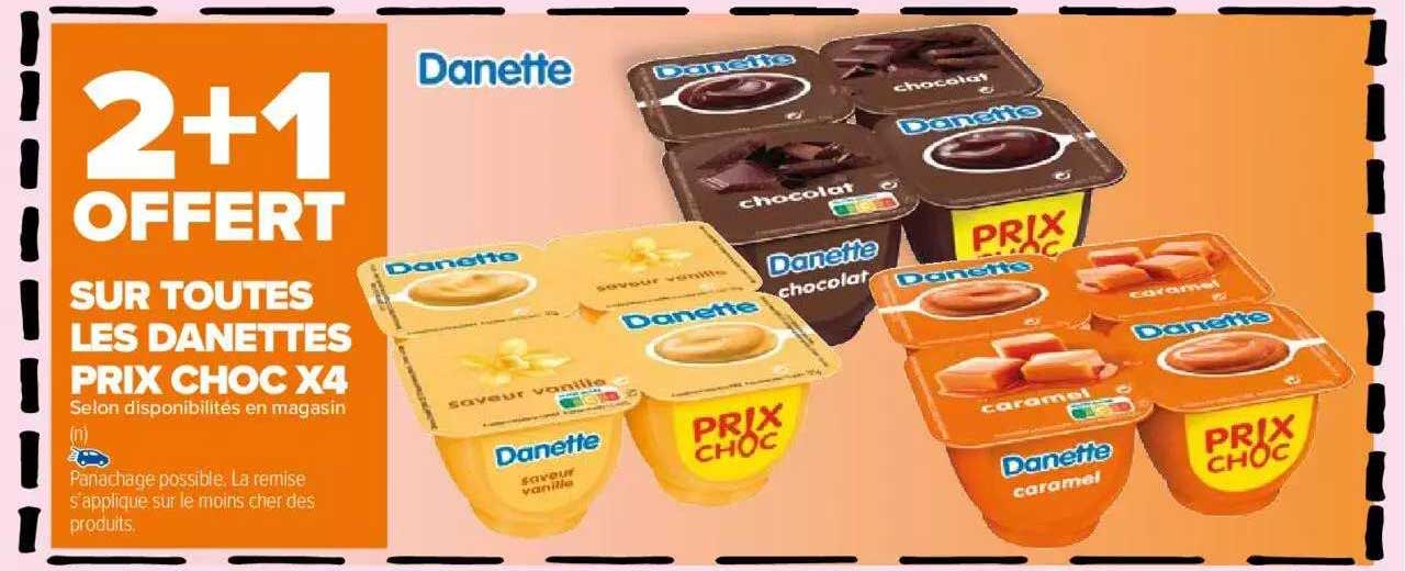 les danettes prix choc x4