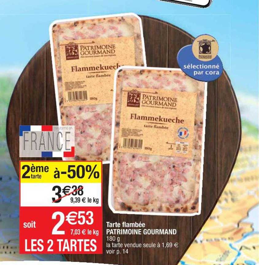 tarte flambée patrimoine gourmand