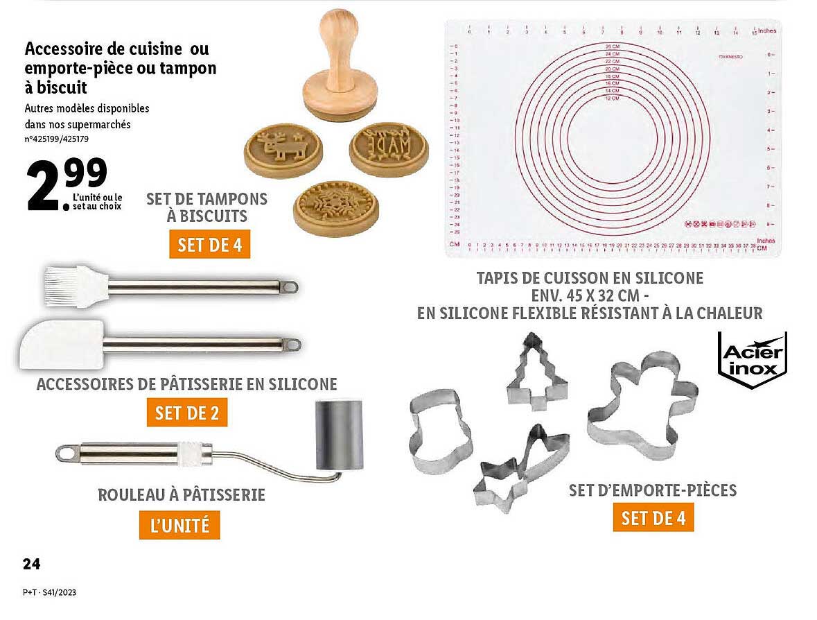 accessoire de cuisine ou emporte-pièce ou tampon à biscuit