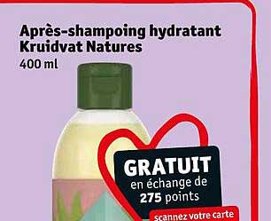 après-shampoing hydratant kruidvat natures