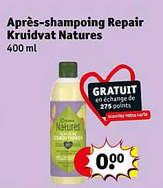 Après-shampoing Repair Kruidvat Natures