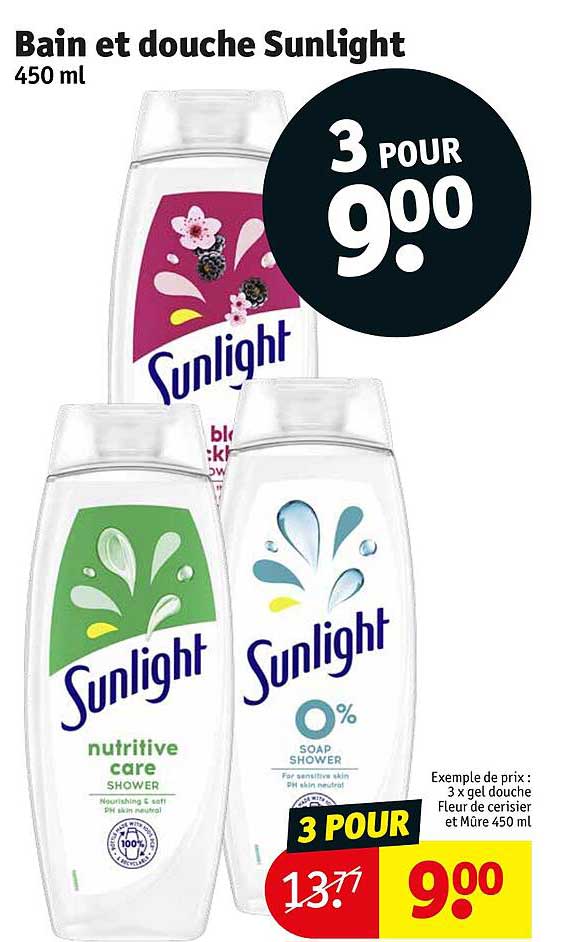 Bain Et Douche Sunlight