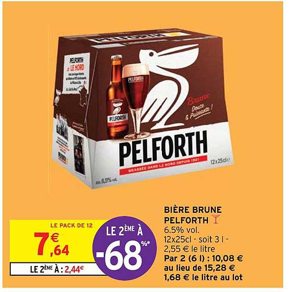 Bière Brune Pelforth