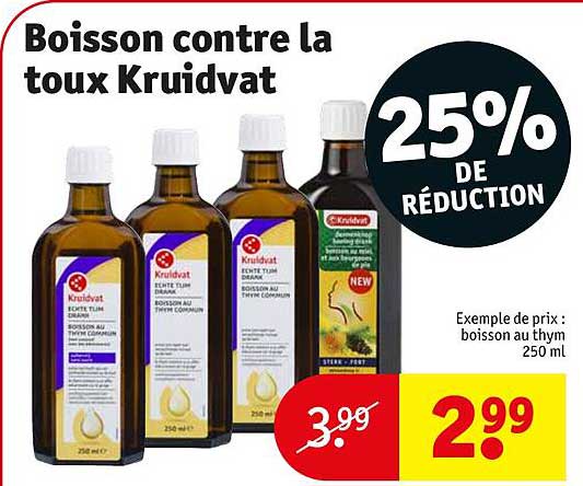 boisson contre la toux kruidvat