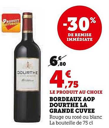 Bordeaux Aop Dourthe La Grande Cuvée
