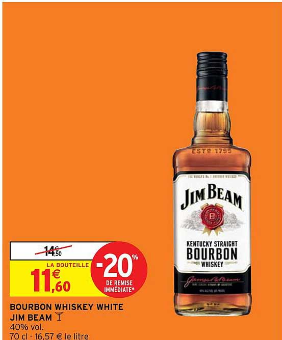 bourbon whiskey white jim beam