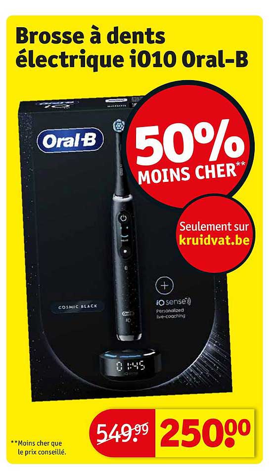 brosse à dents électrique i010 oral-b