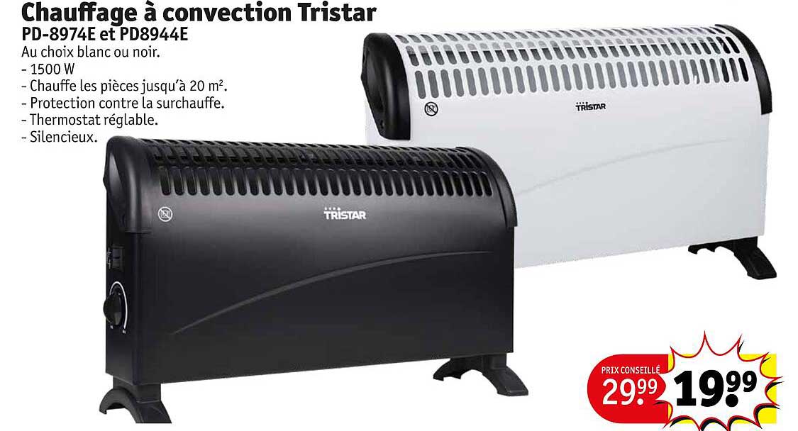 chauffage à convection tristar