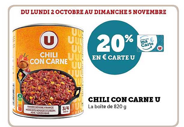 chili con carne u