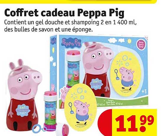 coffret cadeau peppa pig