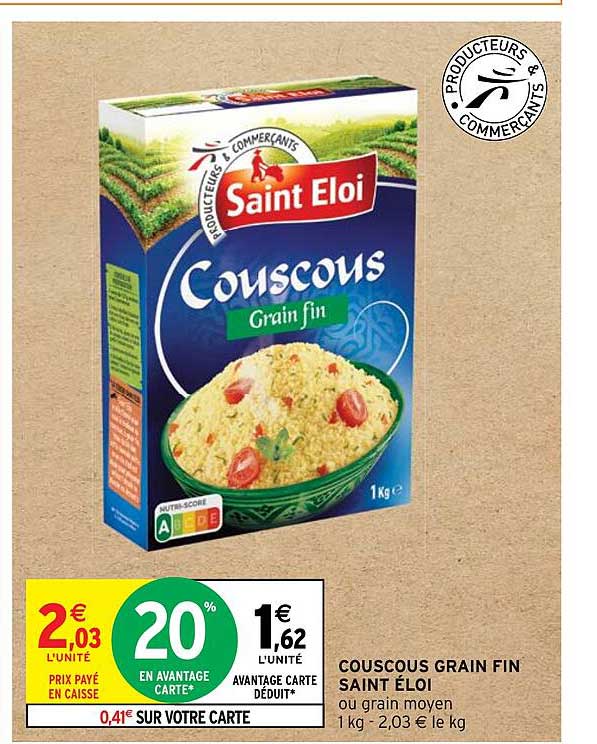 couscous grain fin saint éloi