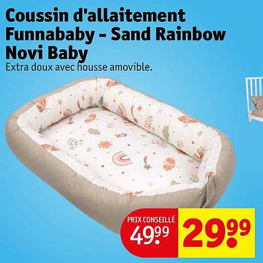 Coussin D'allaitement Funnybaby - Sand Rainbow Novi Baby